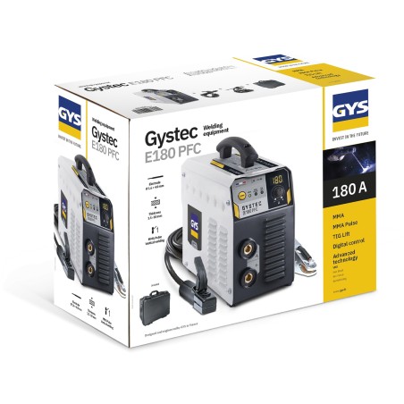 Equipo de soldadura GYSTEC E180 PFC con maletín