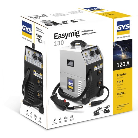 Equipo multiproceso GYS EASYMIG 130