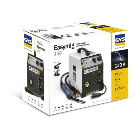 Equipo multiproceso GYS EASYMIG 150