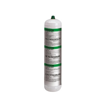 Botella de gas desechable ARGÓN puro