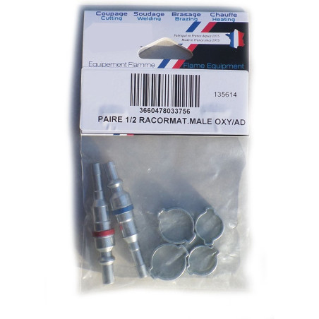 1/2 RARCOMATIC MACHO OXI/ACETILENO/GLP