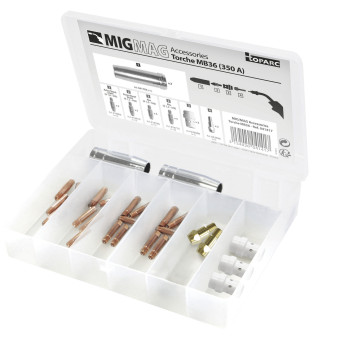 Kit de accesorios para antorcha mig MB 36 350A
