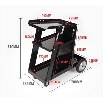 Carro SOUDEXPERT para equipo de soldar MIG-TIG