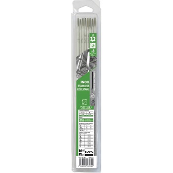 Pack de 8 electrodos INOX 316L Ø 3,2 mm GYS