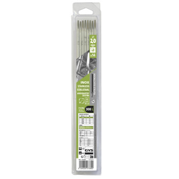Pack de 14 electrodos INOX 308L Ø 2.0 mm GYS