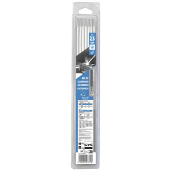 Pack de 7 electrodos ALUMINIO Ø 2,5 mm GYS