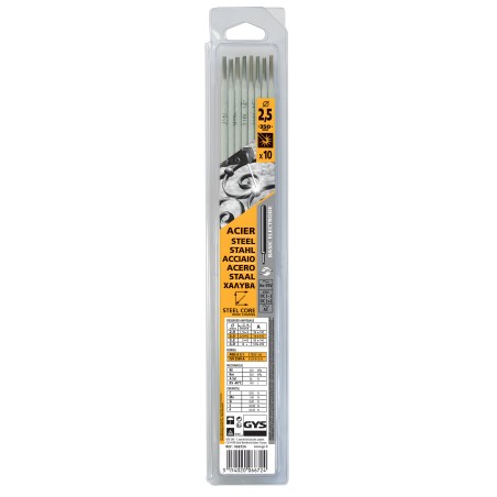 Pack de 10 electrodos básicos L350 Ø 2,5 mm GYS