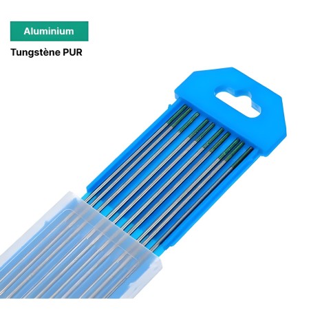 Pure Tungsten Electrodes (Green) - Ø2.0x150 mm (x10)