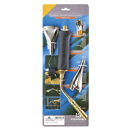 Kit soplete calefactor 3 quemadores