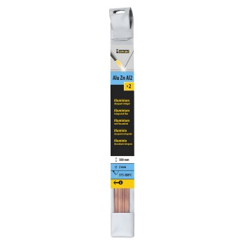 2 varillas de aluminio Ø2 (L.500mm)