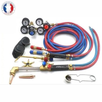 Equipo completo de soldadura/corte listo para usar