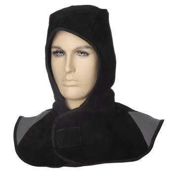 Capucha de cuero grabado negro XL - 25,32 €