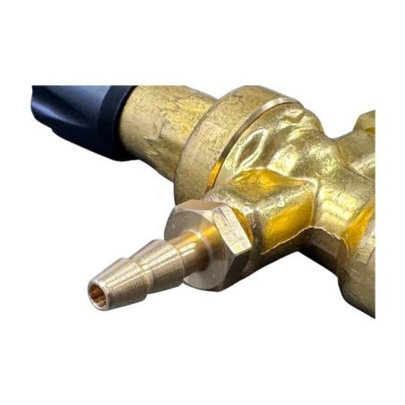 Flujómetro para botella desechable de gas inerte (Argón y Argón +CO²)