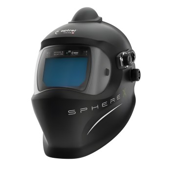 Optrel - Casco de soldadura PAPR Sphere X quattro pure air negro