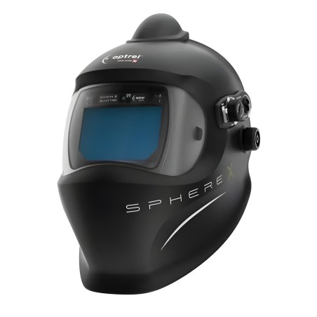Optrel - Casco de soldadura PAPR Sphere X quattro pure air negro