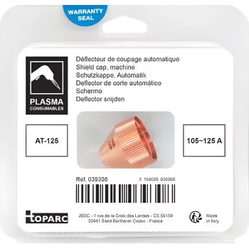 1 patín deflector de corte 105/125 A para antorcha AT-125