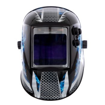 Careta de soldadura SOUDEXPËRT ELITE XXL TC Blue
