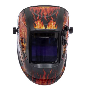 Careta de soldadura SOUDEXPËRT ELITE XXL TC Red