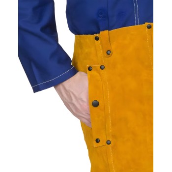 Pantalón de cuero de cuero de vacuno