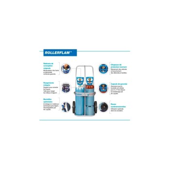 Air Liquide l Equipo de soldadura Oxy-Acé ROLLERFLAM