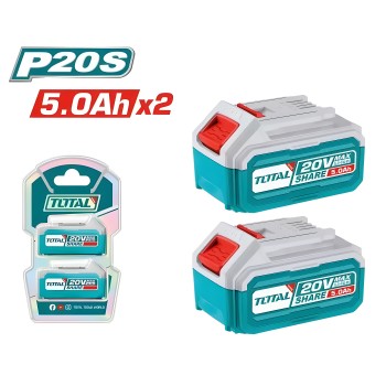 Juego de 2 baterías 5 Ah TOSLI240464E | 20 V - 5 Ah