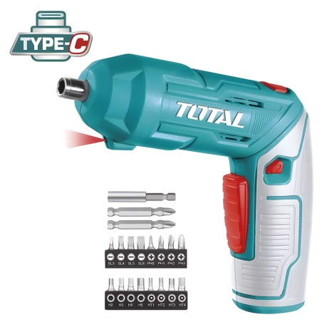 Destornillador articulado a batería TSDLI0442 | 4 V