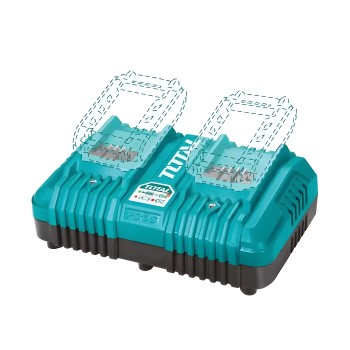 Cargador rápido doble TCLI2034E | 20 V