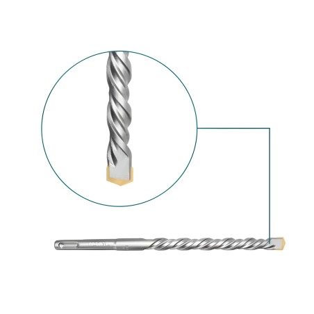 Broca SDS plus TAC31 | Ø10 x 210 mm | SDS Plus