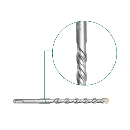 Broca SDS plus TAC31 | Ø10 x 210 mm | SDS Plus