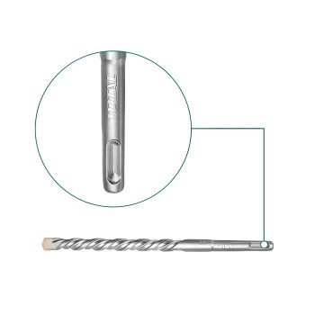 Broca SDS Plus TAC31 | Ø12 x 310 mm | SDS Plus