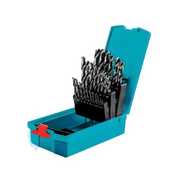 Juego de 25 brocas para metal TACSD0251 | HSS