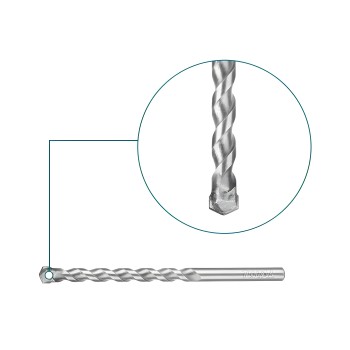 Juego de 5 brocas para porcelana TACSD7156 | HSS
