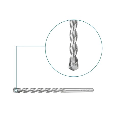 Juego de 5 brocas para porcelana TACSD7156 | HSS