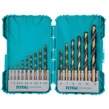 Juego de 15 brocas para metal TACSDL51501 | HSS
