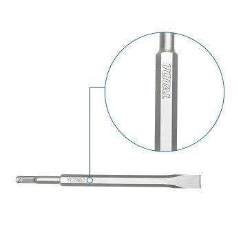 Cincel SDS PLUS TAC15121411 | 250 x 20 mm | Cromo-molibdeno (Cr-Mo)