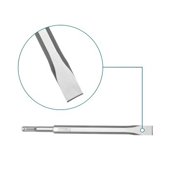 Cincel SDS PLUS TAC15121411 | 250 x 20 mm | Cromo-molibdeno (Cr-Mo)