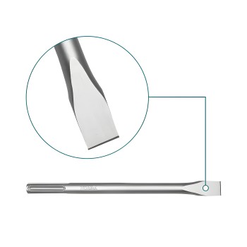 Cincel SDS MAX TAC15221821 | 400 x 25 mm | Cromo-molibdeno (Cr-Mo)