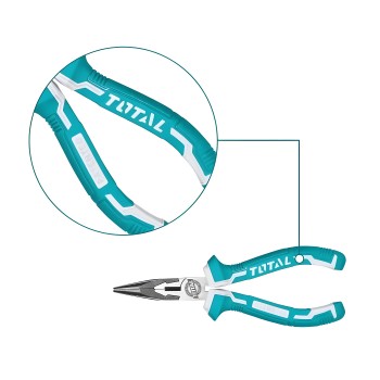 Alicate de punta plana  THT220 | 160 mm | Cromo-vanadio (Cr-V)