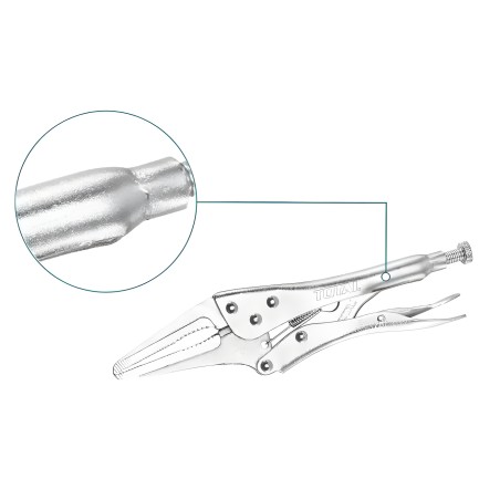 Mordaza grip boca plana THT19902 | 250 mm | Acero al carbono