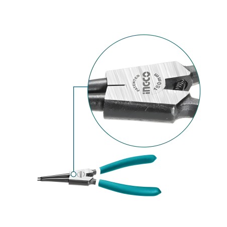 Juego de 4 alicates para circlips THT114041 | 180 mm