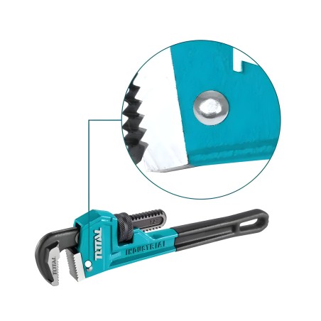 Llave de tubo THT17 | 200 mm | Acero al carbono