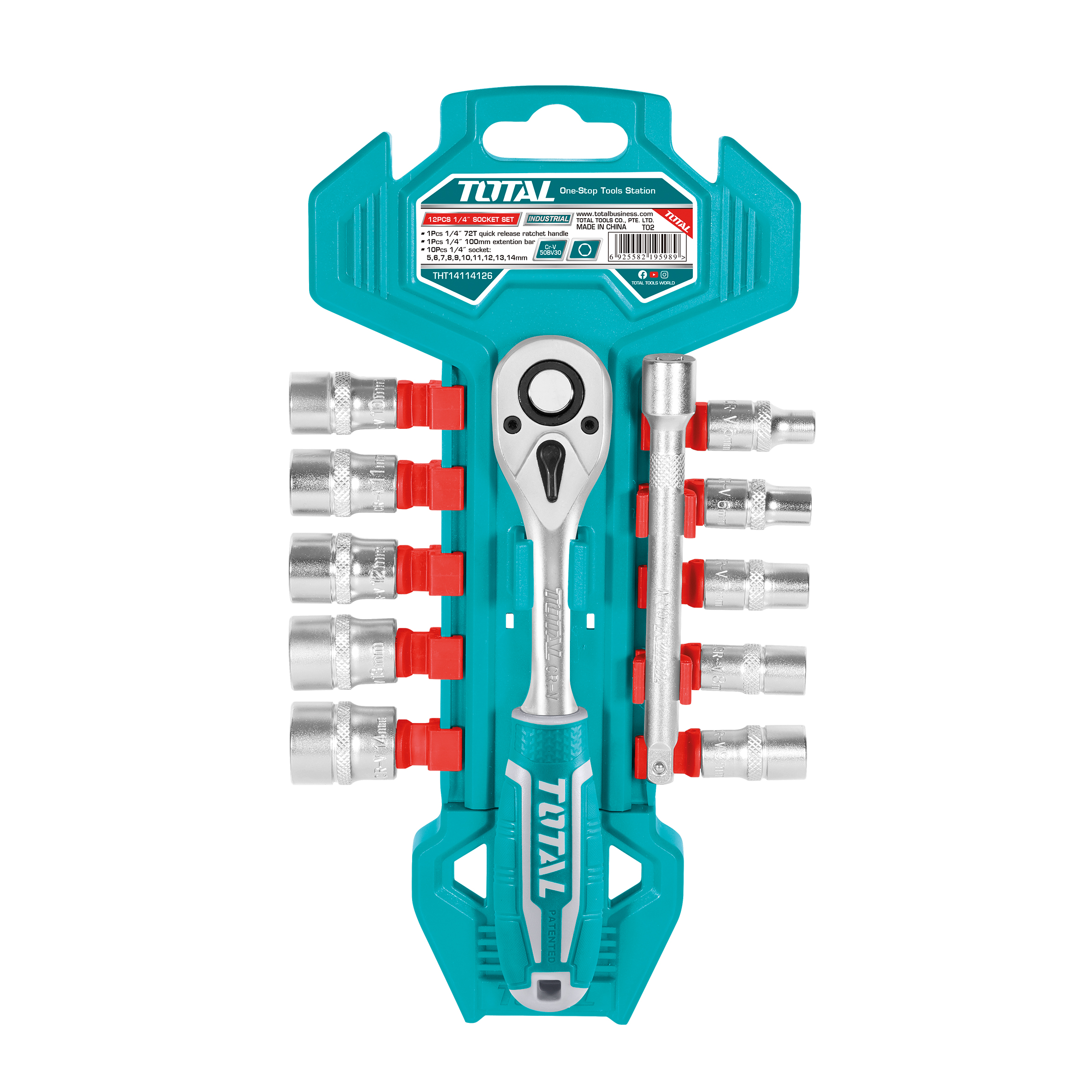Juego de 10 vasos 1/2'' THT141121 | 1/2''