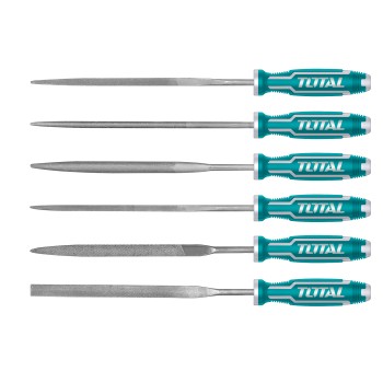 Juego de 6 limas THT91462 | 140 mm