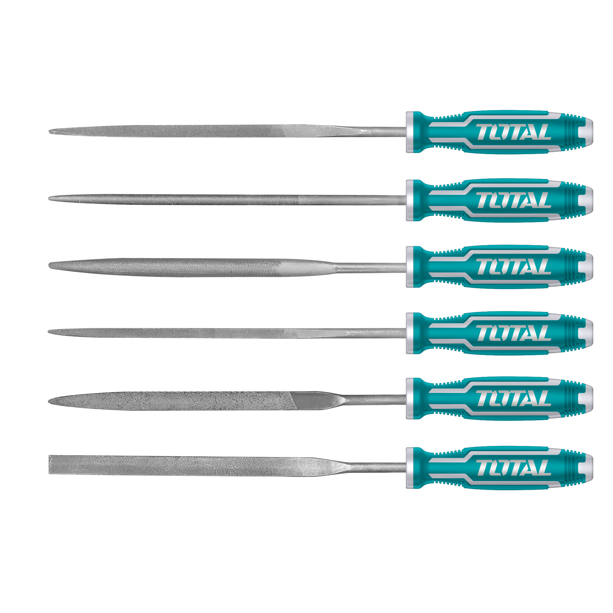 Juego de 6 limas THT91462 | 140 mm