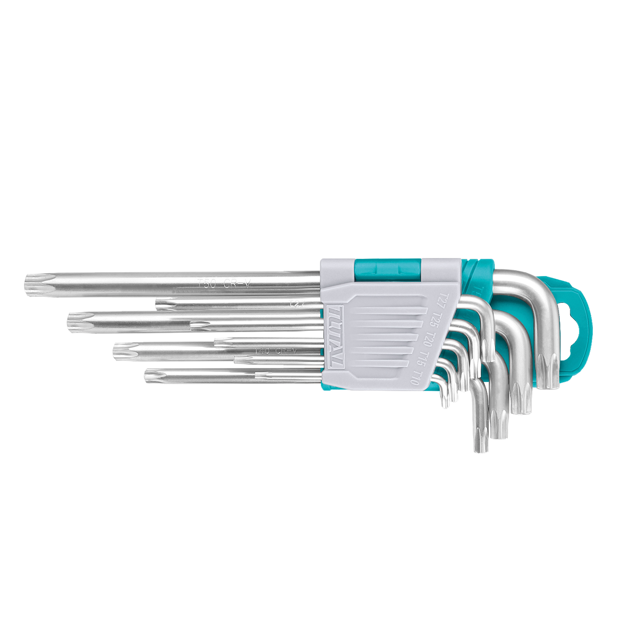 Juego de 9 llaves Torx THT106392 | Cromo-vanadio (Cr-V)