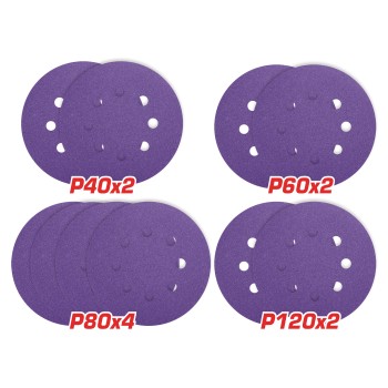 Juego de hojas abrasivas redondas TAC73150103 | Ø150 mm