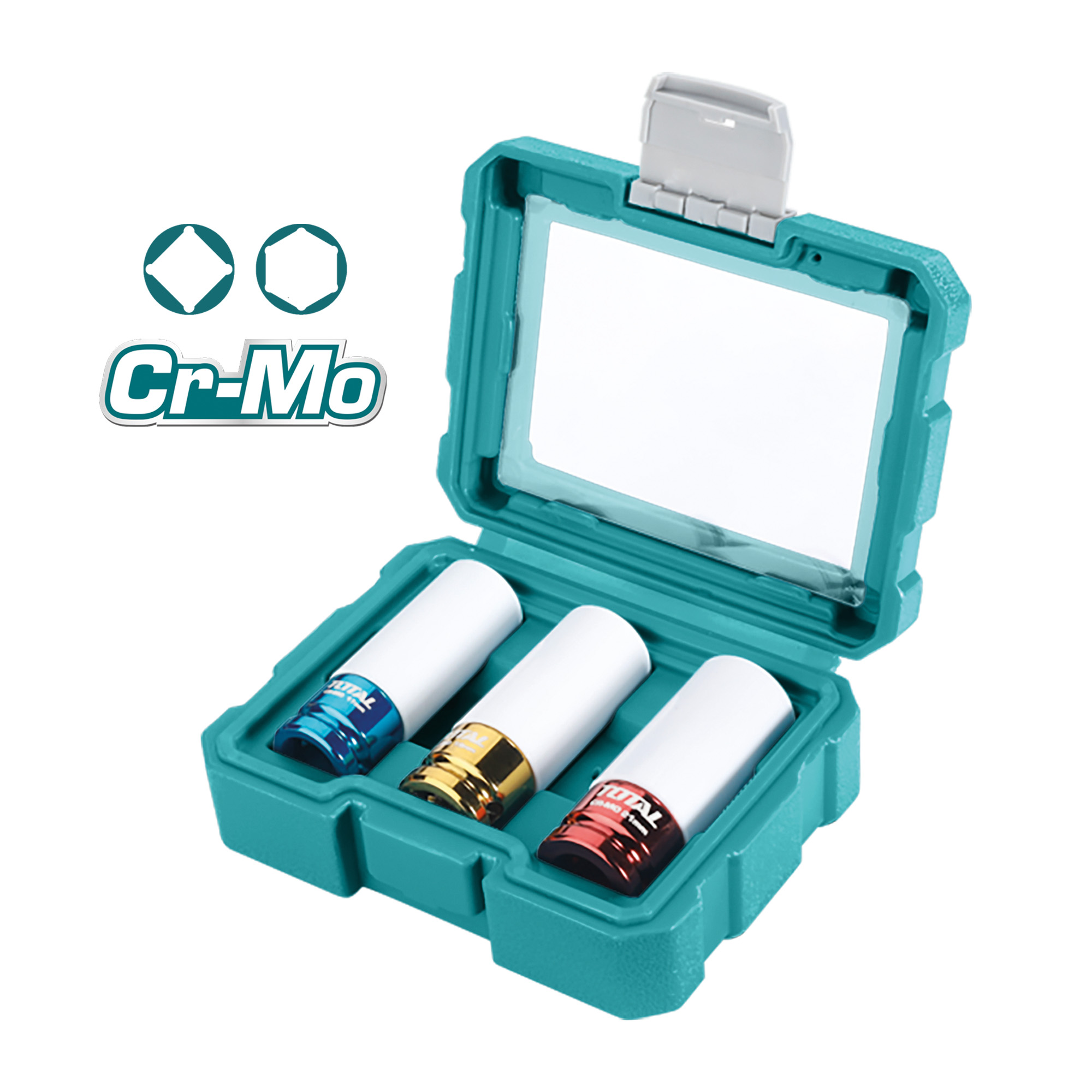 Juego de 3 vasos automotion THMLNS031 | Cromo-molibdeno (Cr-Mo)