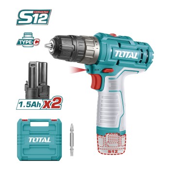 Taladro atornillador a batería TDLI12202 | 12 V