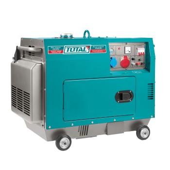 GENERADOR diésel insonorizado 5.0 kW - Trifásico ATS TP250003-1 | 5.0 kW