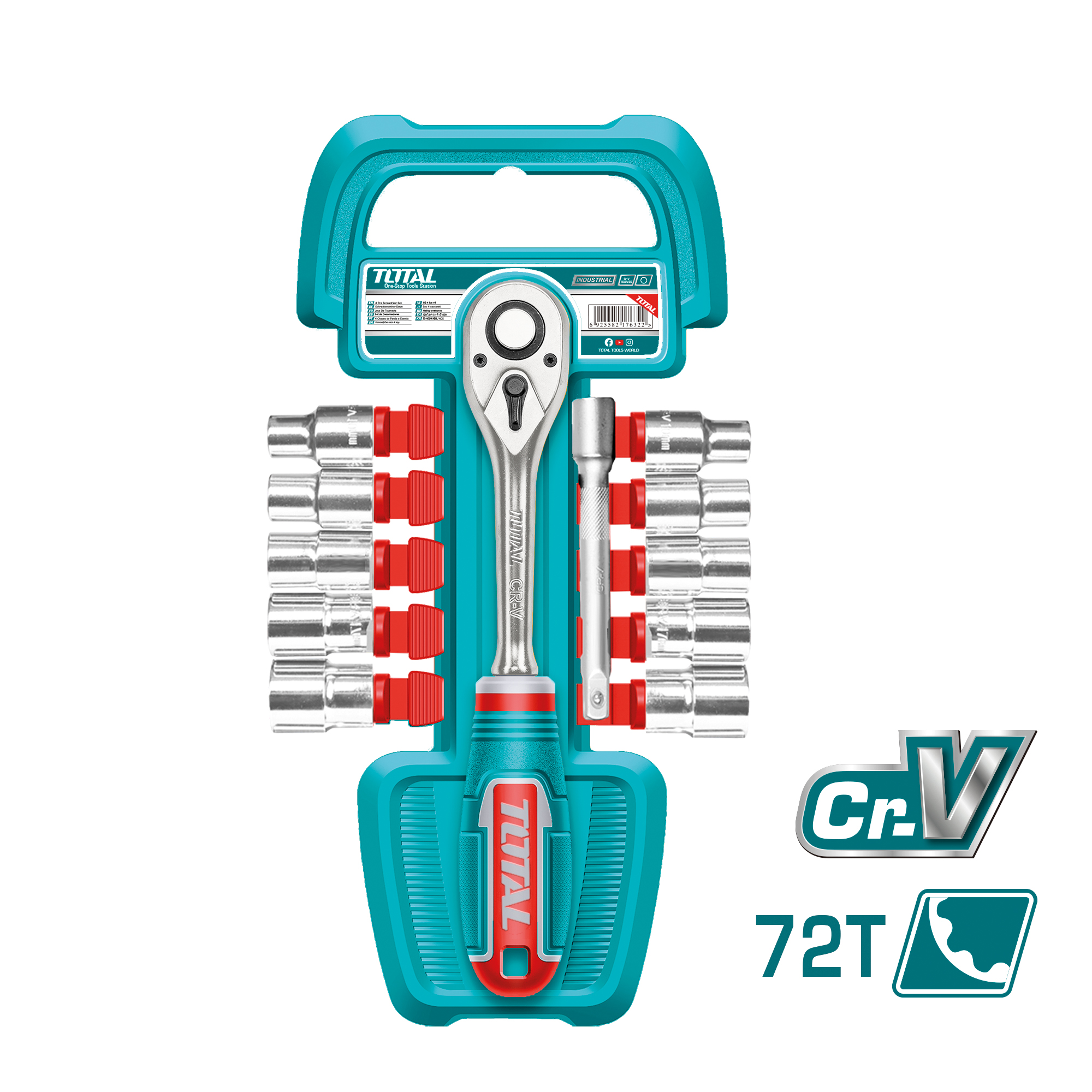 Juego de 10 vasos 3/8'' THT381121 | 3/8''